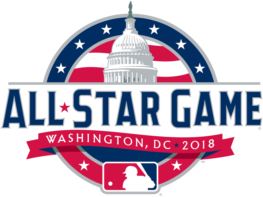 MLB All-Star Game 2018 Logo iron on paper